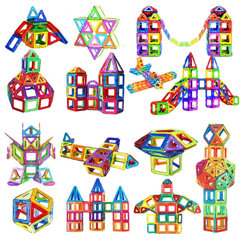Kids Magnetic Building Blocks – STEM Learning Toy for Creative Play