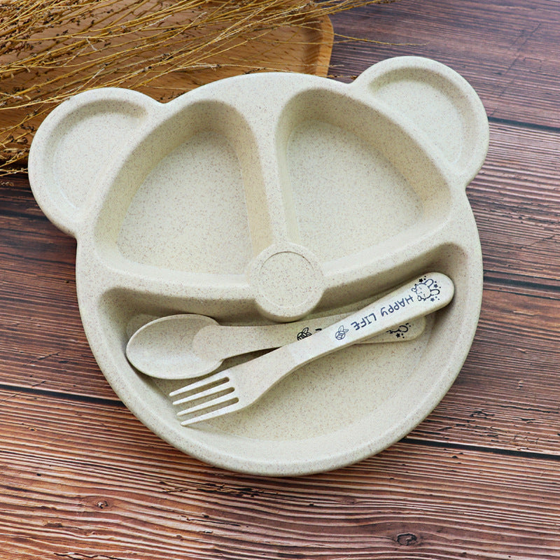 Baby snack plate set
