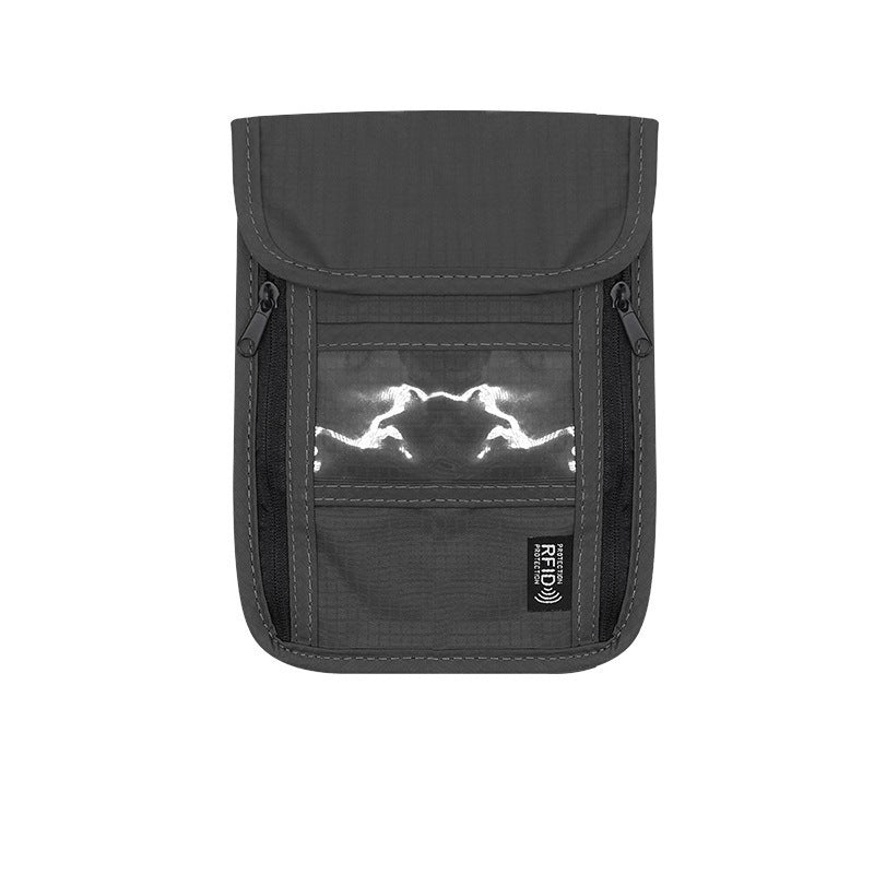 Multiple Card Slots With Anti-degaussing Radiation-proof Bank Anti-theft Card Storage Bag