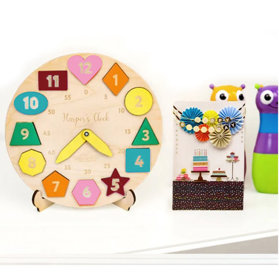 Early Childhood Education Toys Wooden Puzzle Personalized Engraving Name