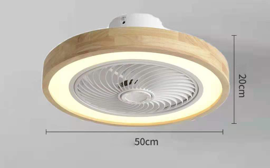 Rotating Air Guide Electric Hanging Fan Lamp