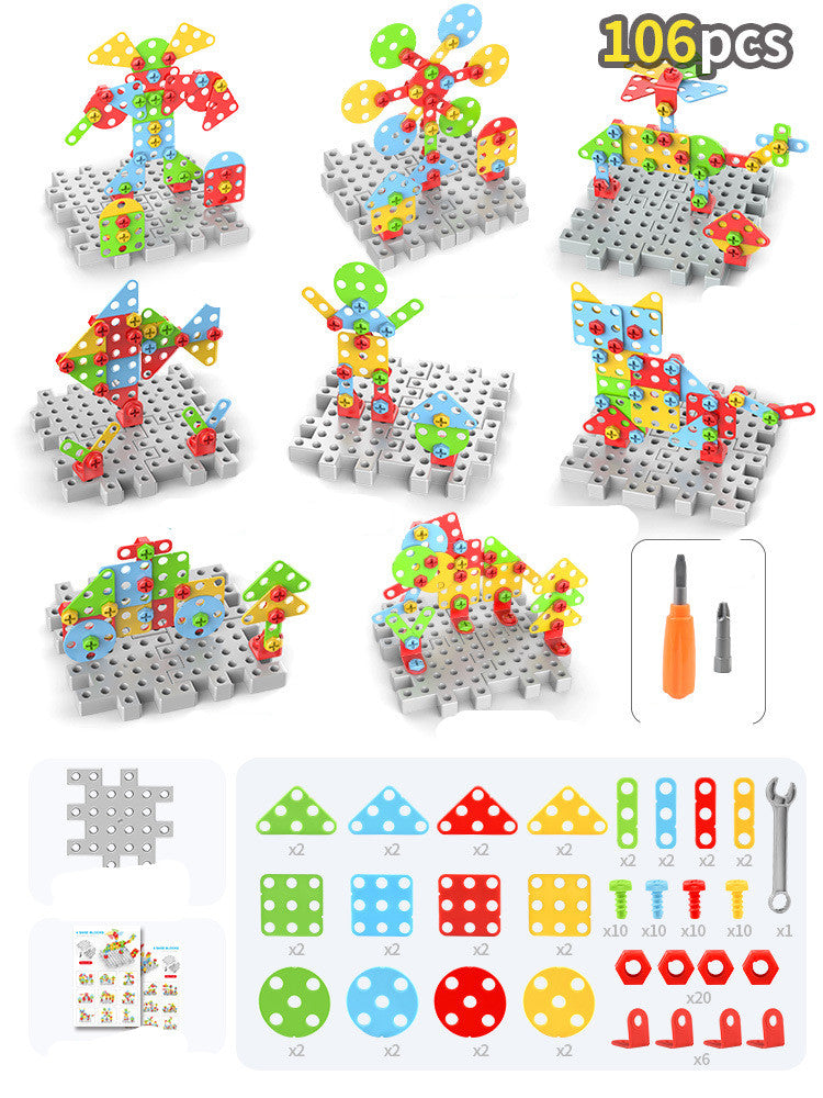 Kids Creative Building Blocks Set – Educational STEM Toy for Boys & Girls