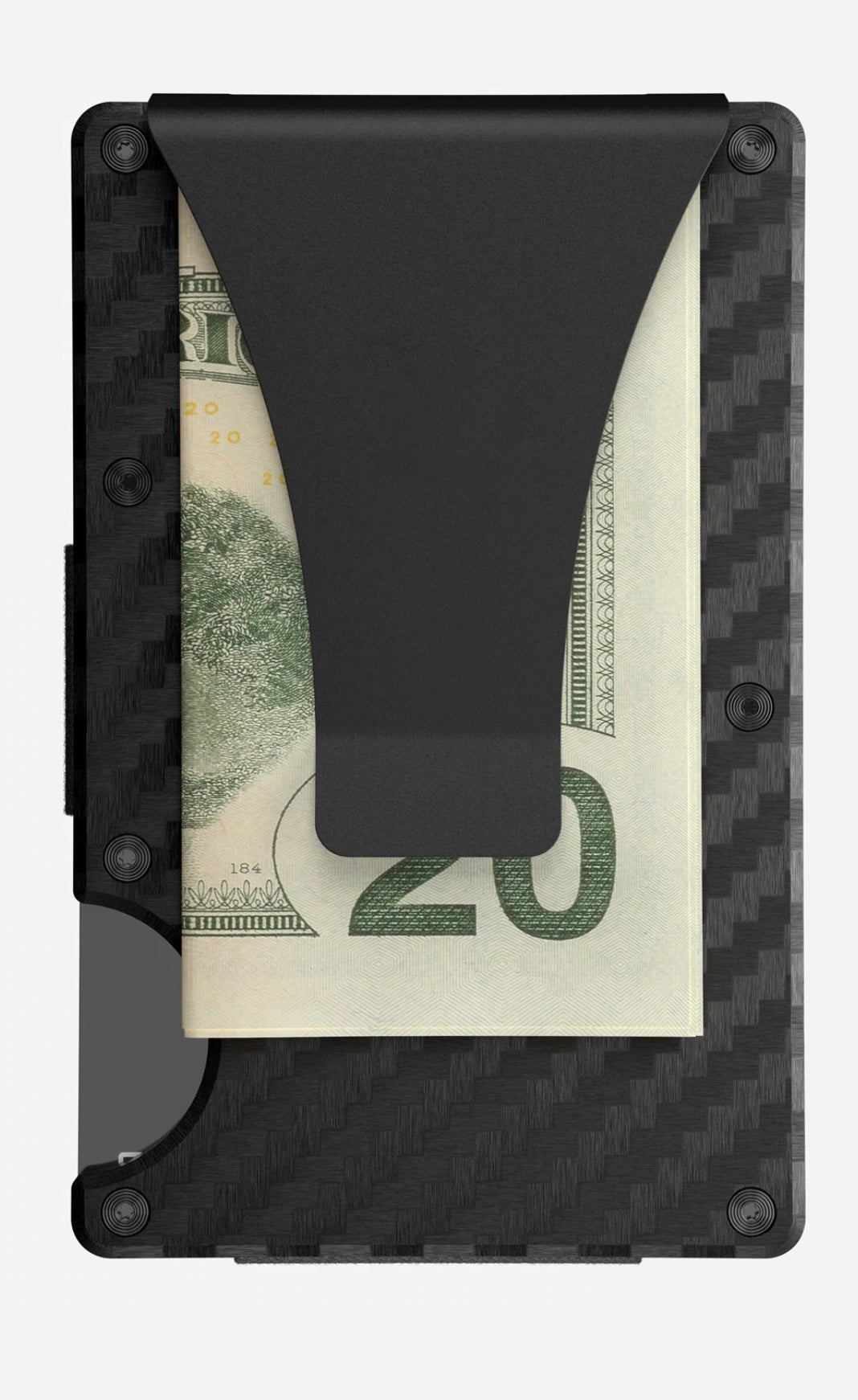 Carbon Fiber Wallet Aluminum Alloy Bank Card Holder