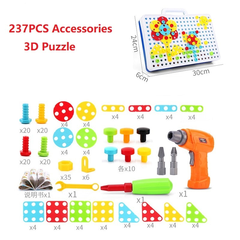 Kids Creative Building Blocks Set – Educational STEM Toy for Boys & Girls