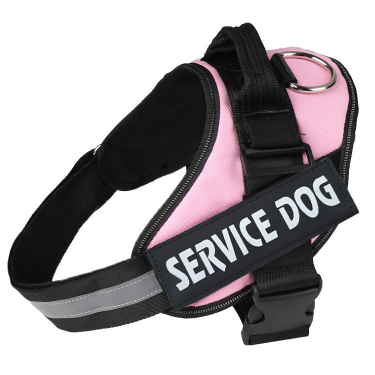 Strong Nylon Reflective Strip Pet Traction Chest Strap