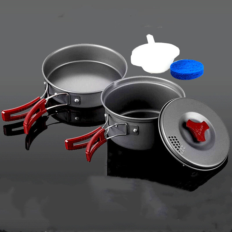 Picnic cookware set camping pot set camping pot