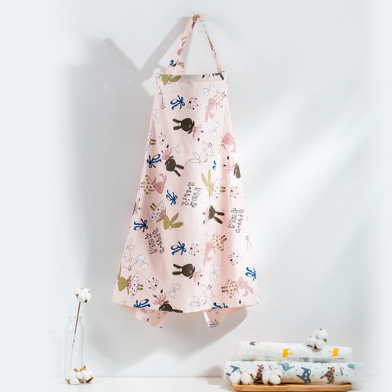 Pure cotton feeding cover towel