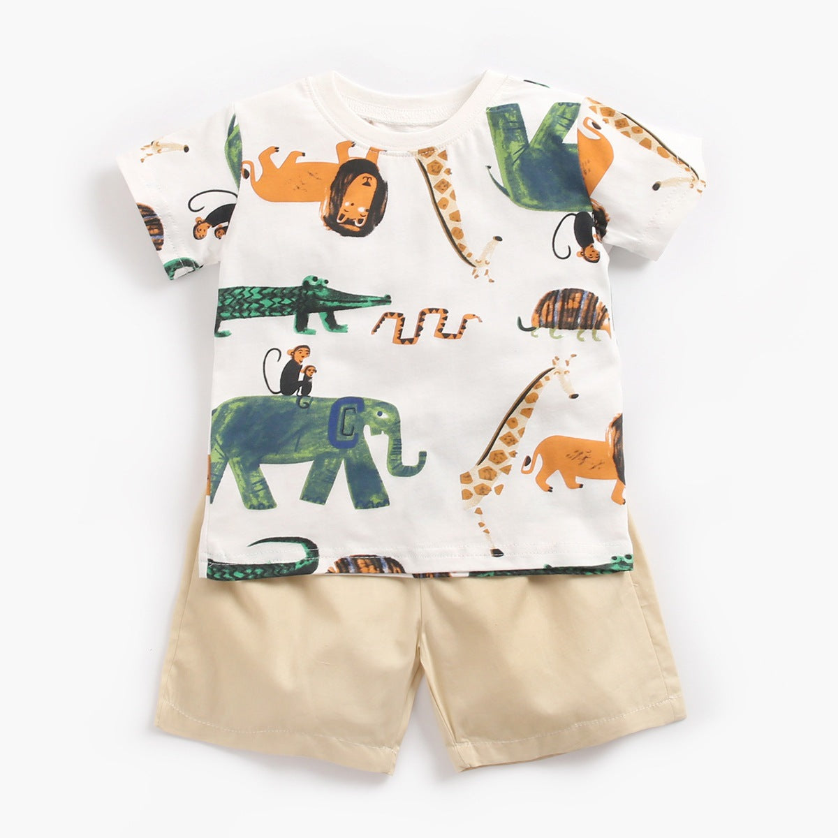 Baby Clothes T-Shirt Shorts Two Piece Set Summer