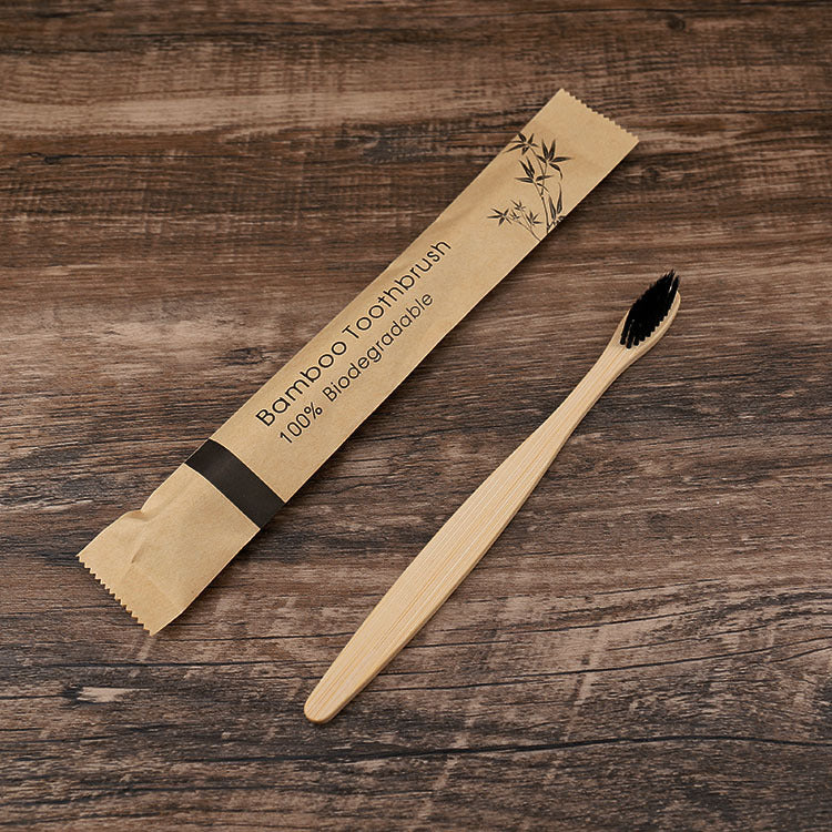 Natural Bamboo Toothbrush (10pcs set)