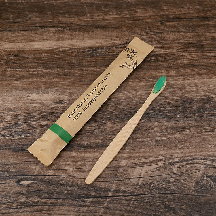 Natural Bamboo Toothbrush (10pcs set)