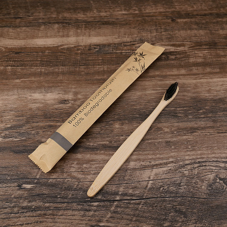 Natural Bamboo Toothbrush (10pcs set)