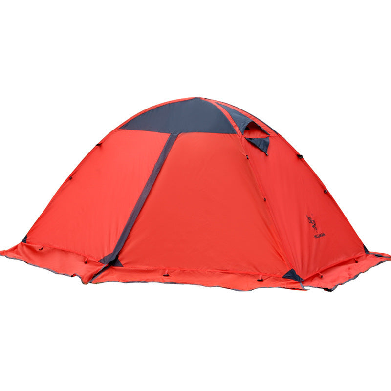 Outdoor Camping Camping Double-layer Aluminum Pole Tent