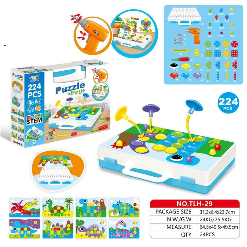 Kids Creative Building Blocks Set – Educational STEM Toy for Boys & Girls