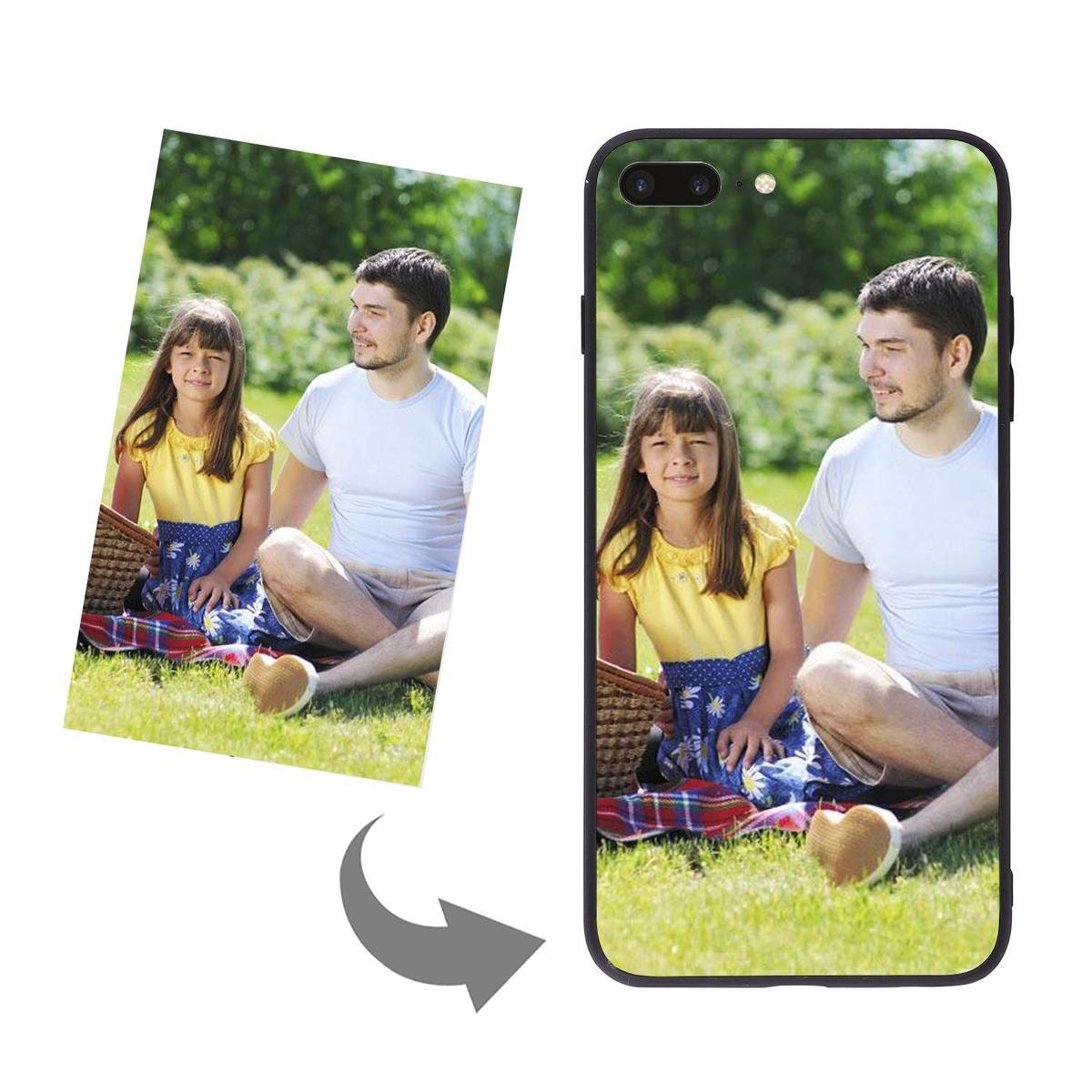 Personalized Customized Design Picture Name Photo Glass Phone Case