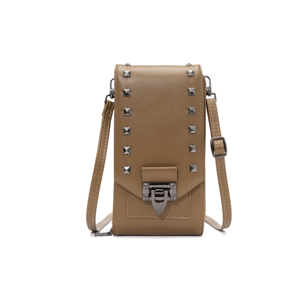 Rivet Design Shoulder Bags