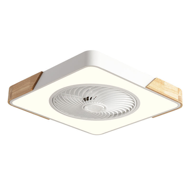 Rotating Air Guide Electric Hanging Fan Lamp