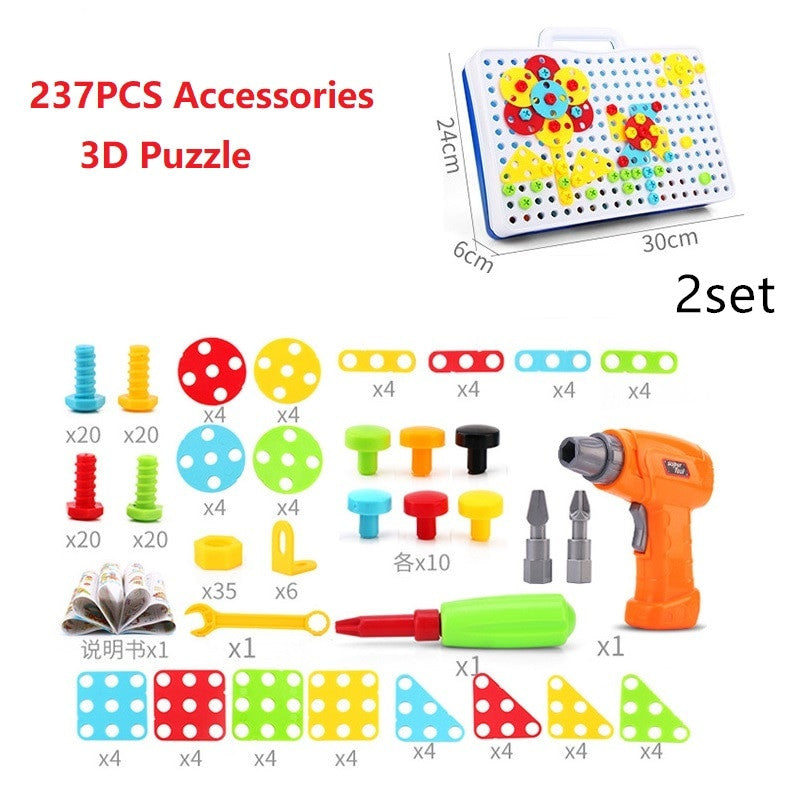 Kids Creative Building Blocks Set – Educational STEM Toy for Boys & Girls