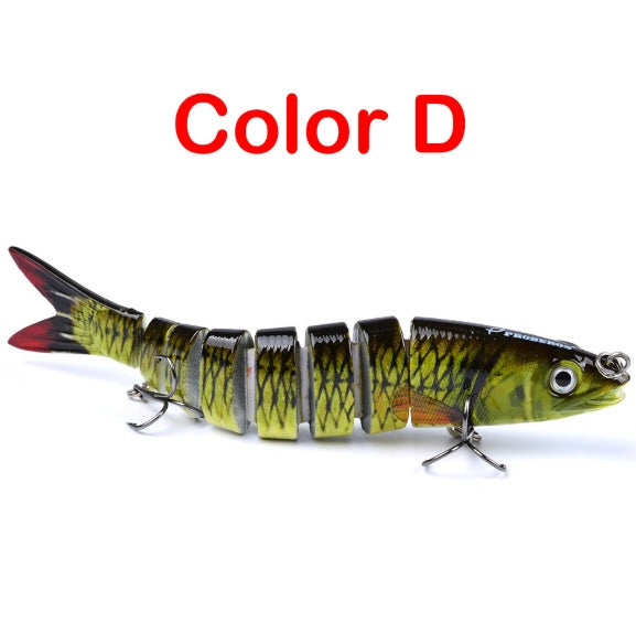 Pike Fishing Lures Artificial Multi Jointed Sections Hard Bait Trolling Pike Carp Fishing Tools