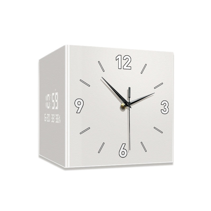 Corner Electronic Wall-mounted Clock