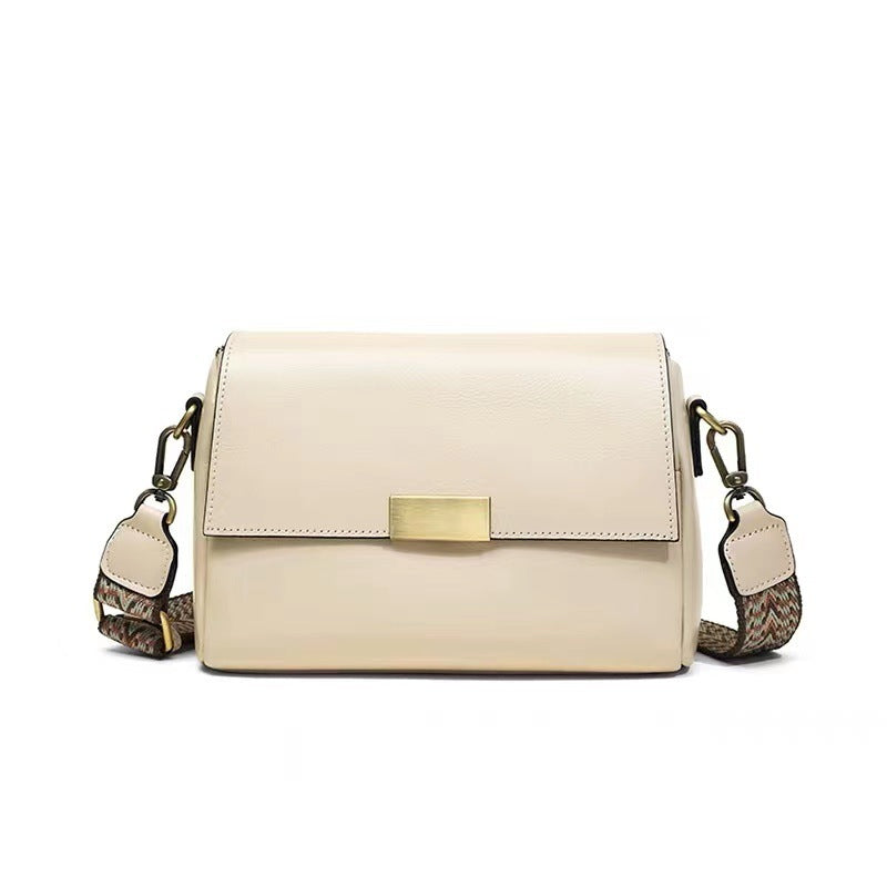 Women's First Layer Cowhide Retro Shoulder Bag