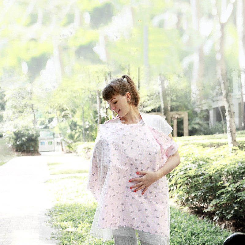 Pure cotton feeding cover towel