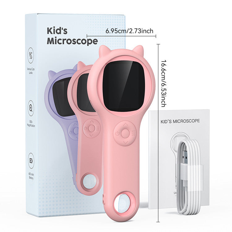 Children's Microscope Toy Science Experiment Set