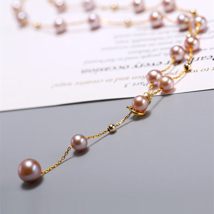 Women's Gypsophila Freshwater Pearl Necklace