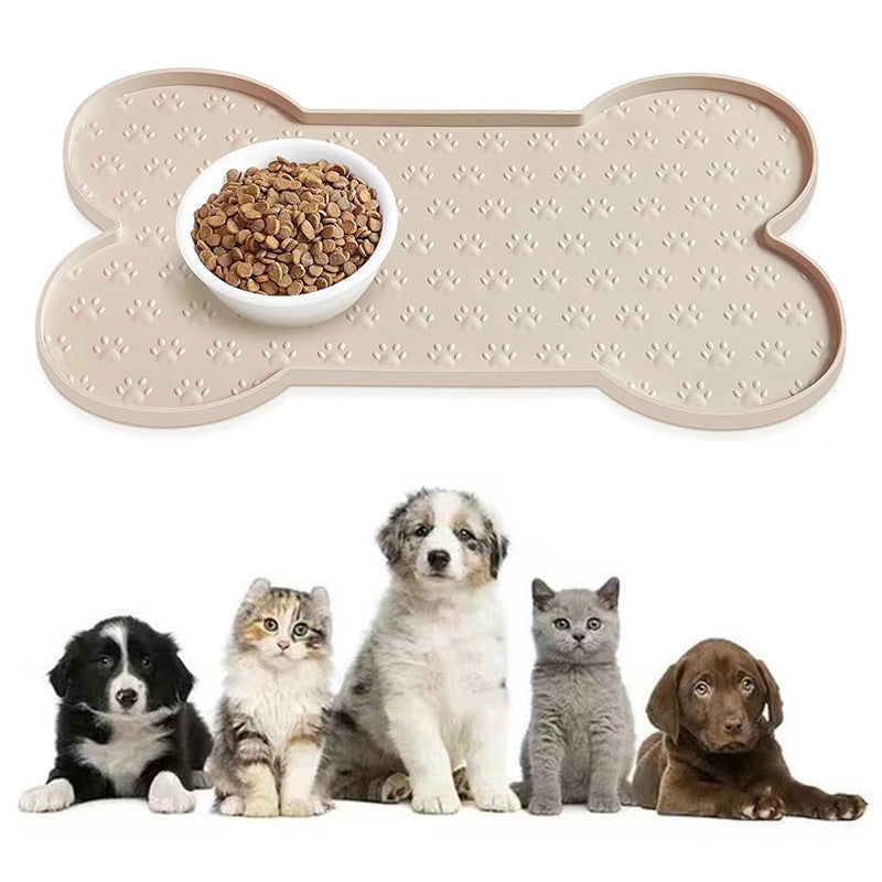 Silicone Pet Anti-spill Easy Cleaning Feeding Mat