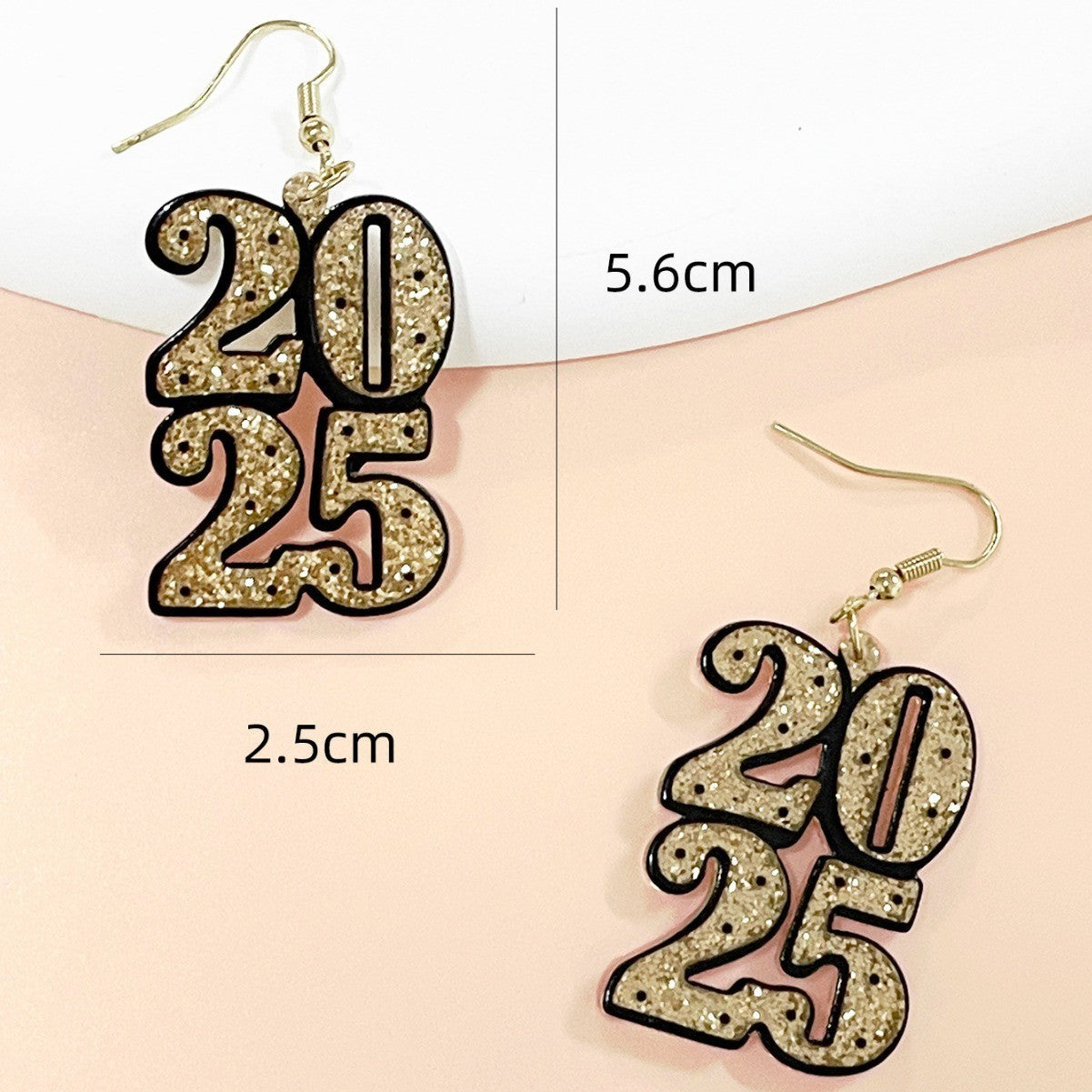 Acrylic Fashion Earrings Sequins Creative Design