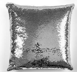 Custom Photo Cushion Cover Diy Personalized Sequin Luminous Pillowcase Room Decoration Baby Wedding Pet Photos Printed