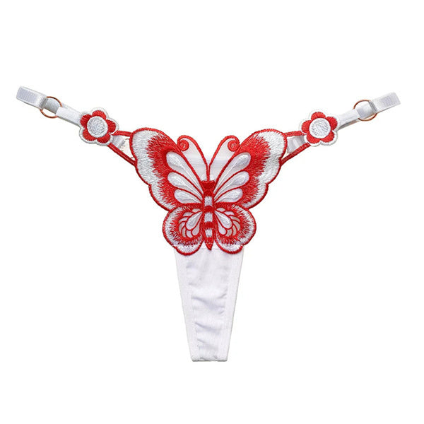 Butterfly Element Adjustable Band Women's Panties