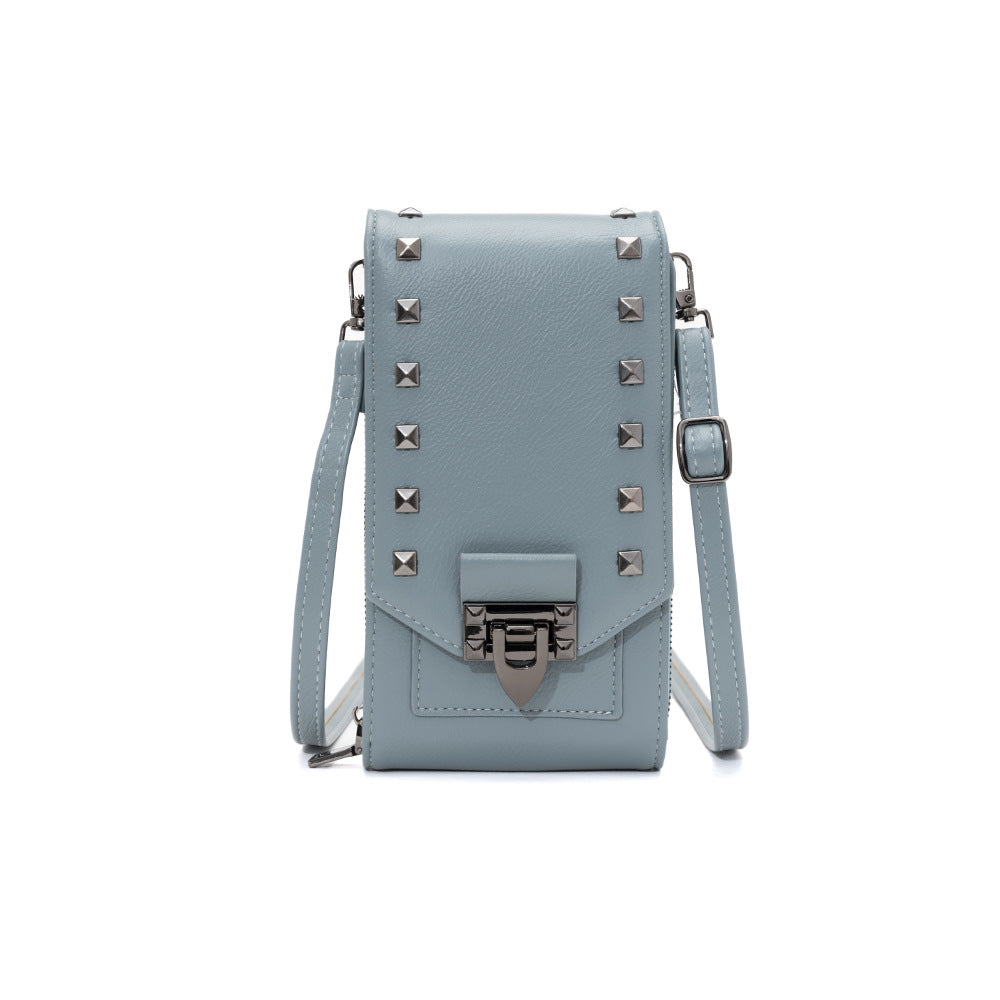 Rivet Design Shoulder Bags