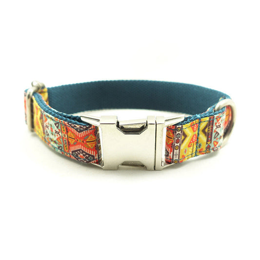 Loose Dog Collar With Metal Buckle