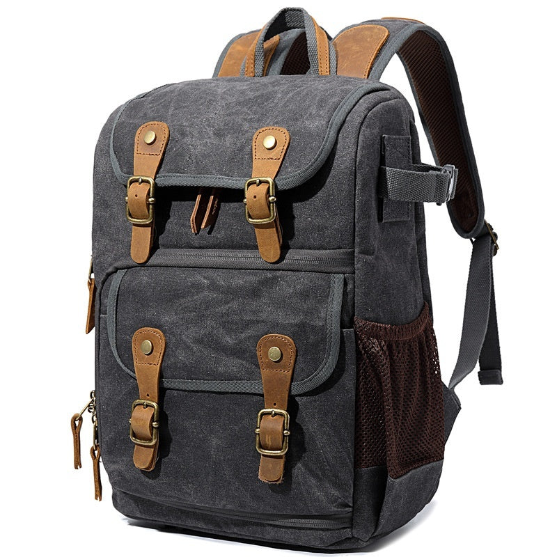 Kalier Digital SLR Camera Bag Waterproof Canvas Men's And Women's Backpacks