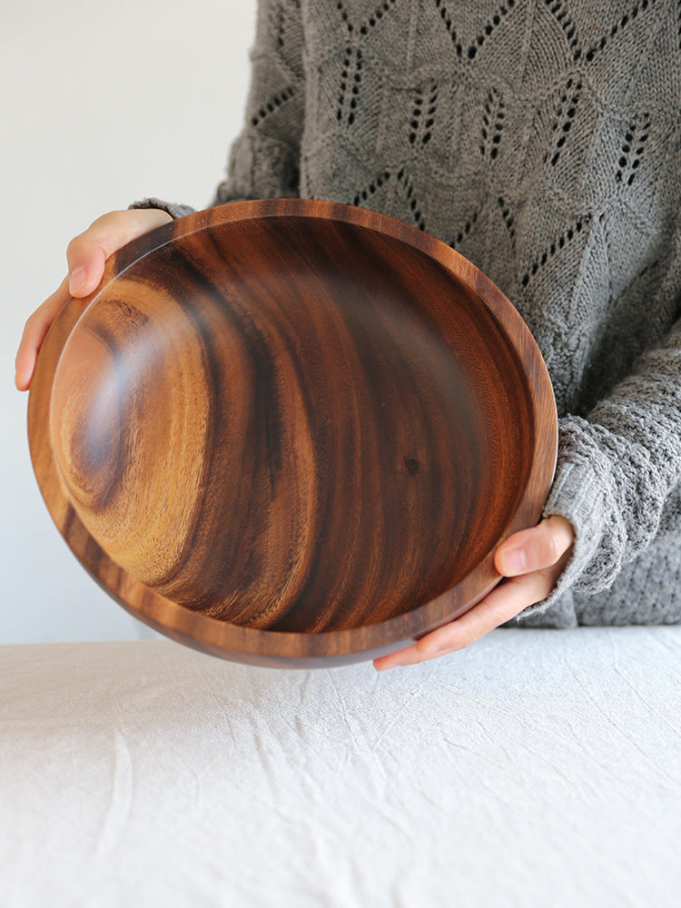 Acacia wooden bowl wooden tableware