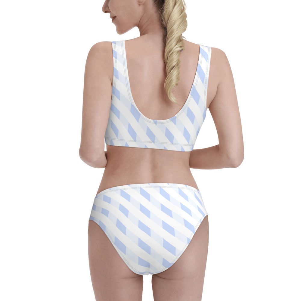 Soft And Smooth Split Sports Swimsuit