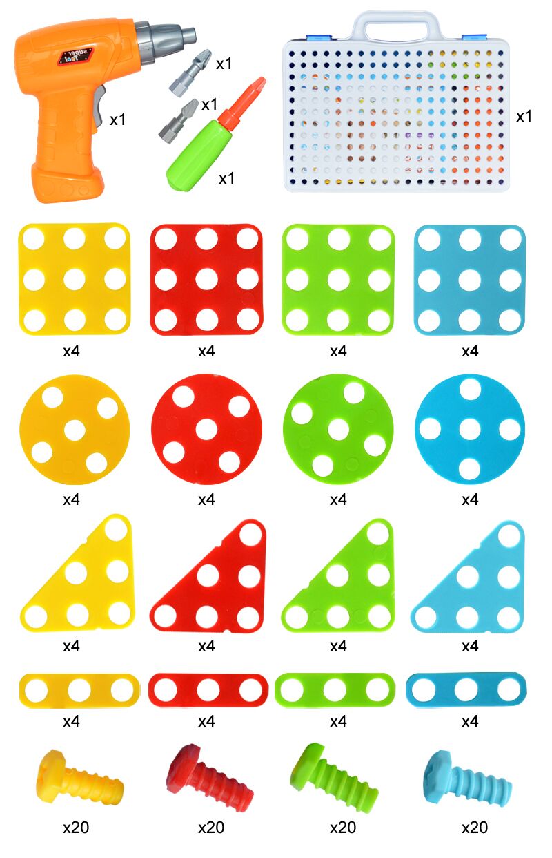 Kids Creative Building Blocks Set – Educational STEM Toy for Boys & Girls