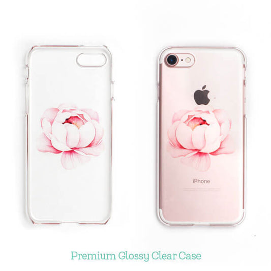 Transparent tpu phone case customization