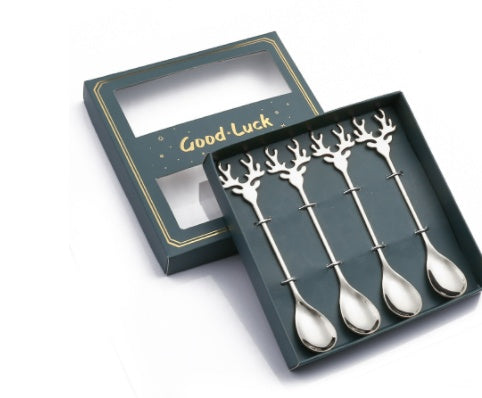 Dessert Spoon Fruit Fork Set