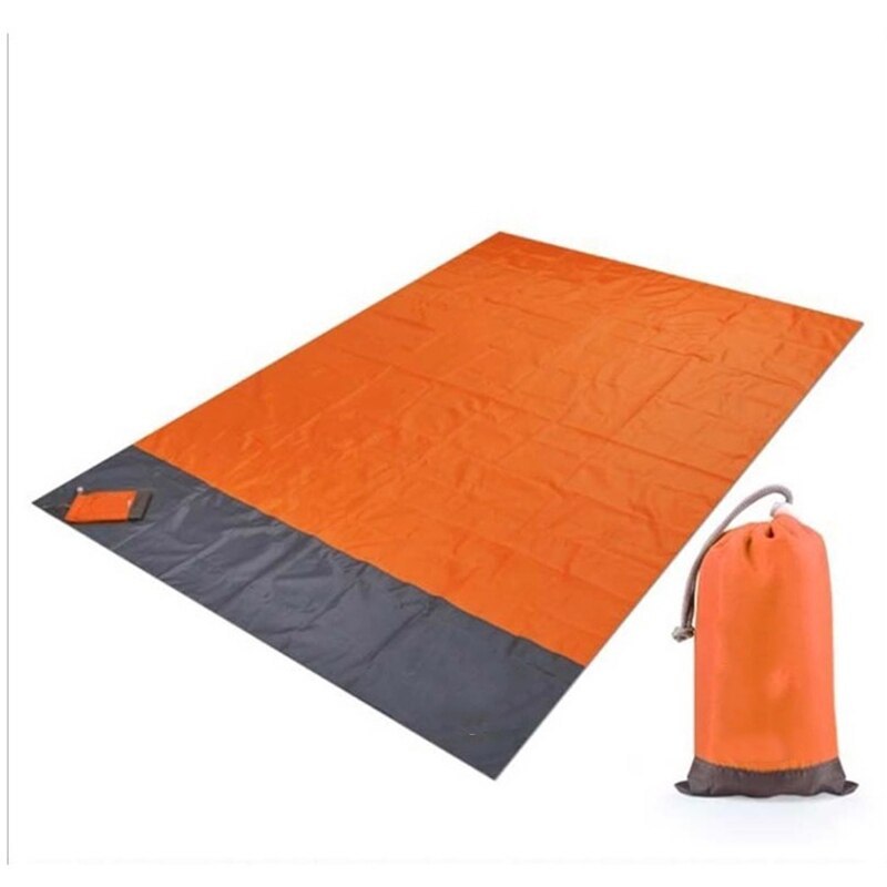 Customized LOGO Outdoor Camping Nylon Pocket Picnic Mat