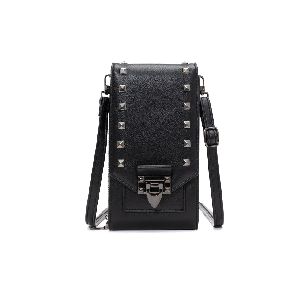Rivet Design Shoulder Bags