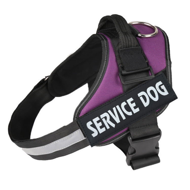 Strong Nylon Reflective Strip Pet Traction Chest Strap