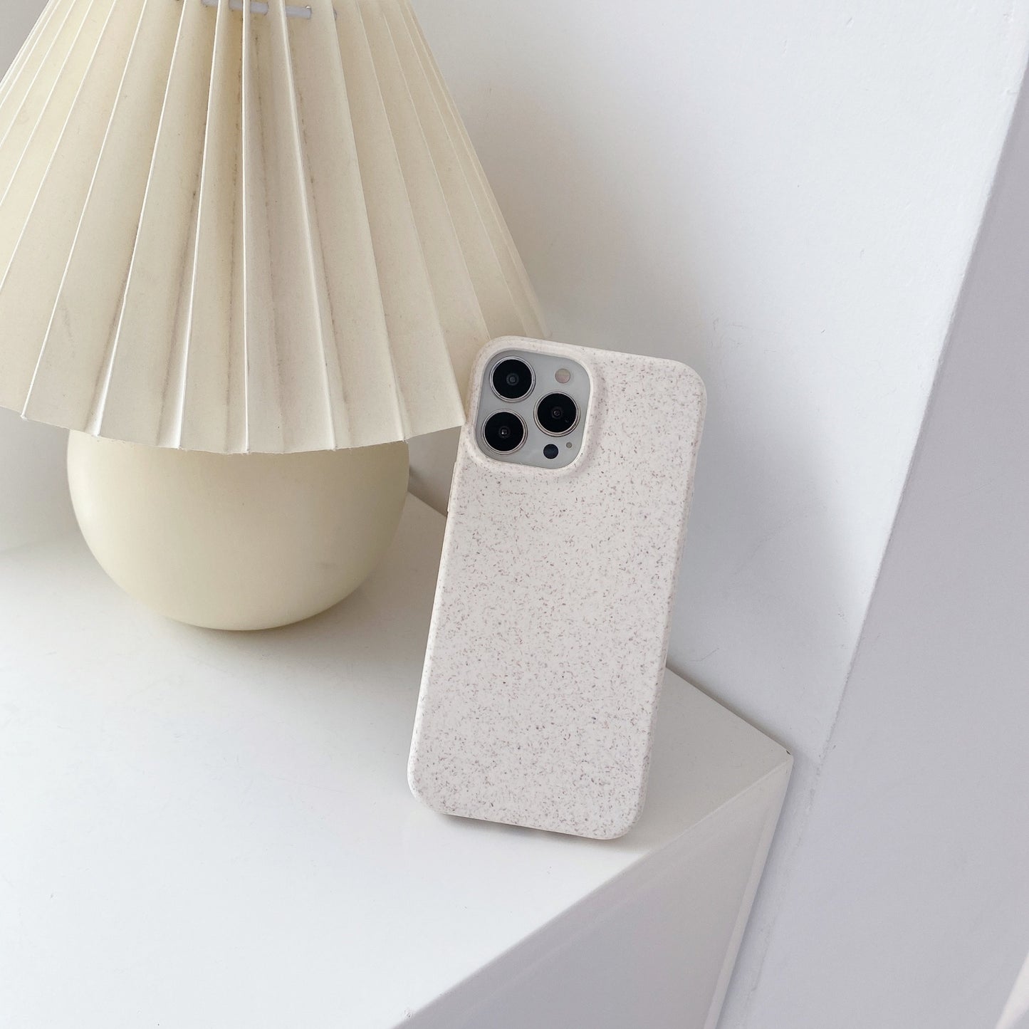 Pure Color Biodegradable Mobile Phone Case All Inclusive