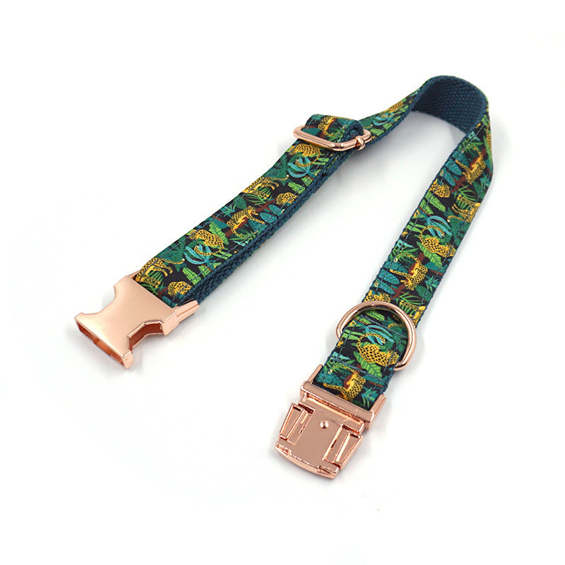 Loose Dog Collar With Metal Buckle