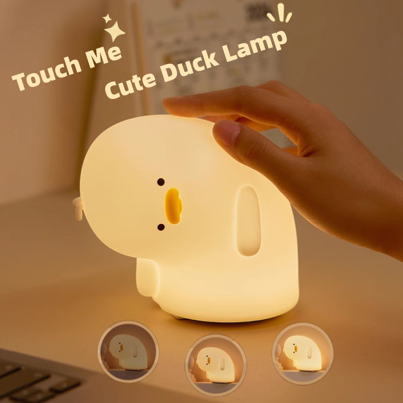Cute Duck LED Night Light USB Rechargeable