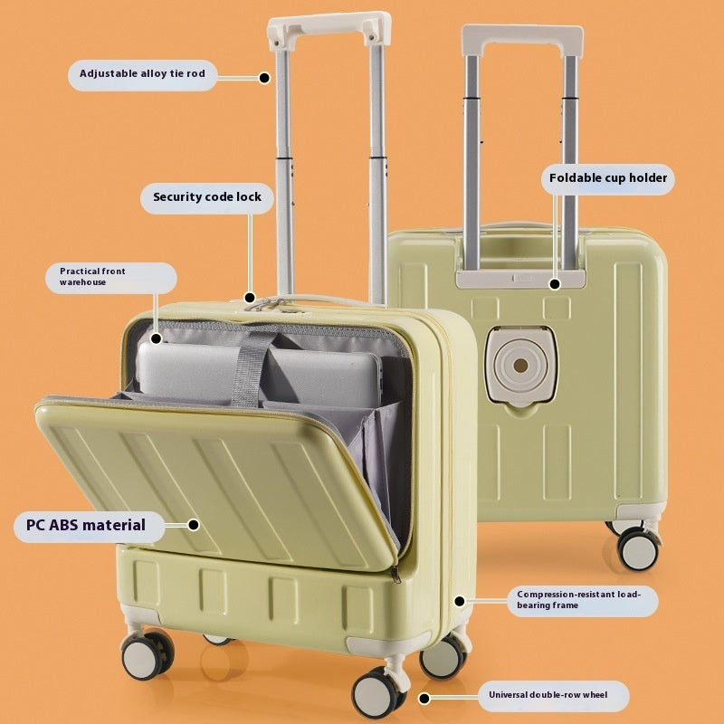 New Full-opening Multi-functional Luggage 18-inch