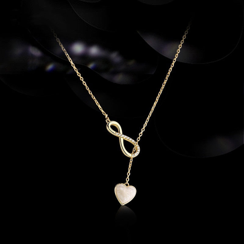 Eternal Jewelry High Sense Necklace Light Luxury Minority Temperament Clavicle Chain