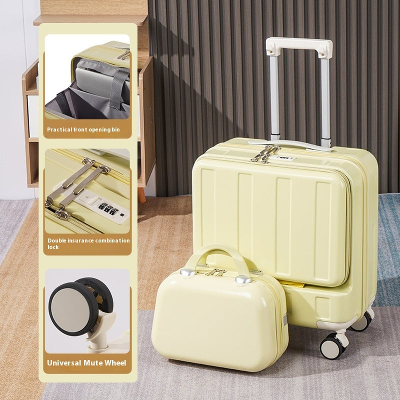 New Full-opening Multi-functional Luggage 18-inch