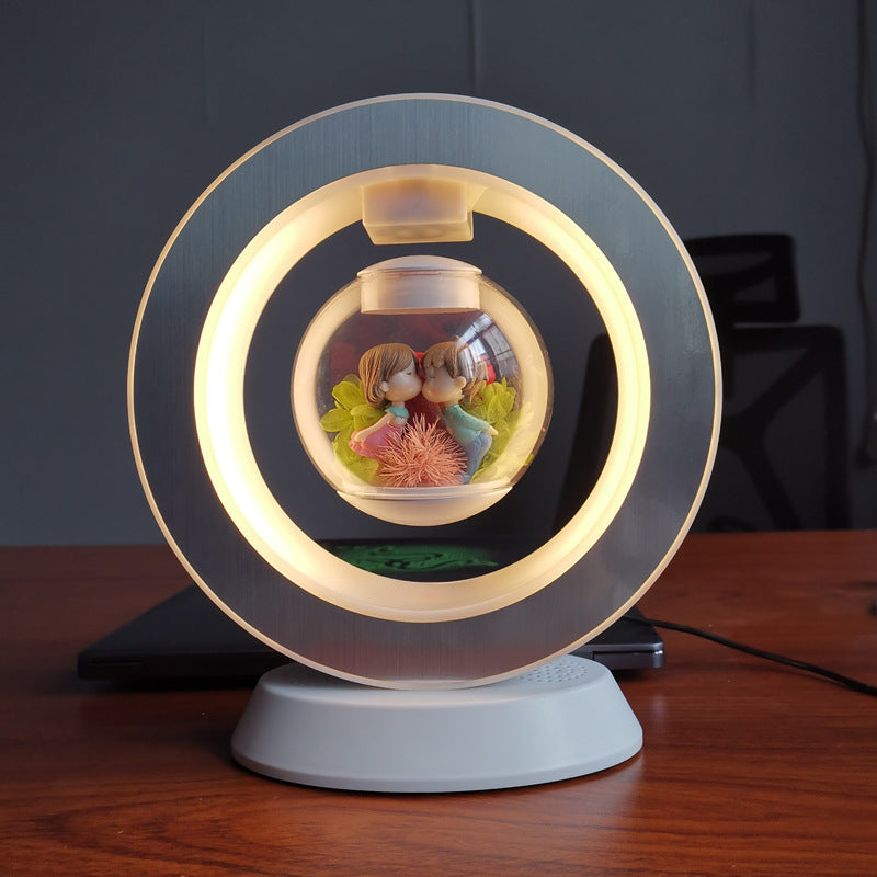 Magnetic Levitation Lamp Bluetooth Stereo Christmas