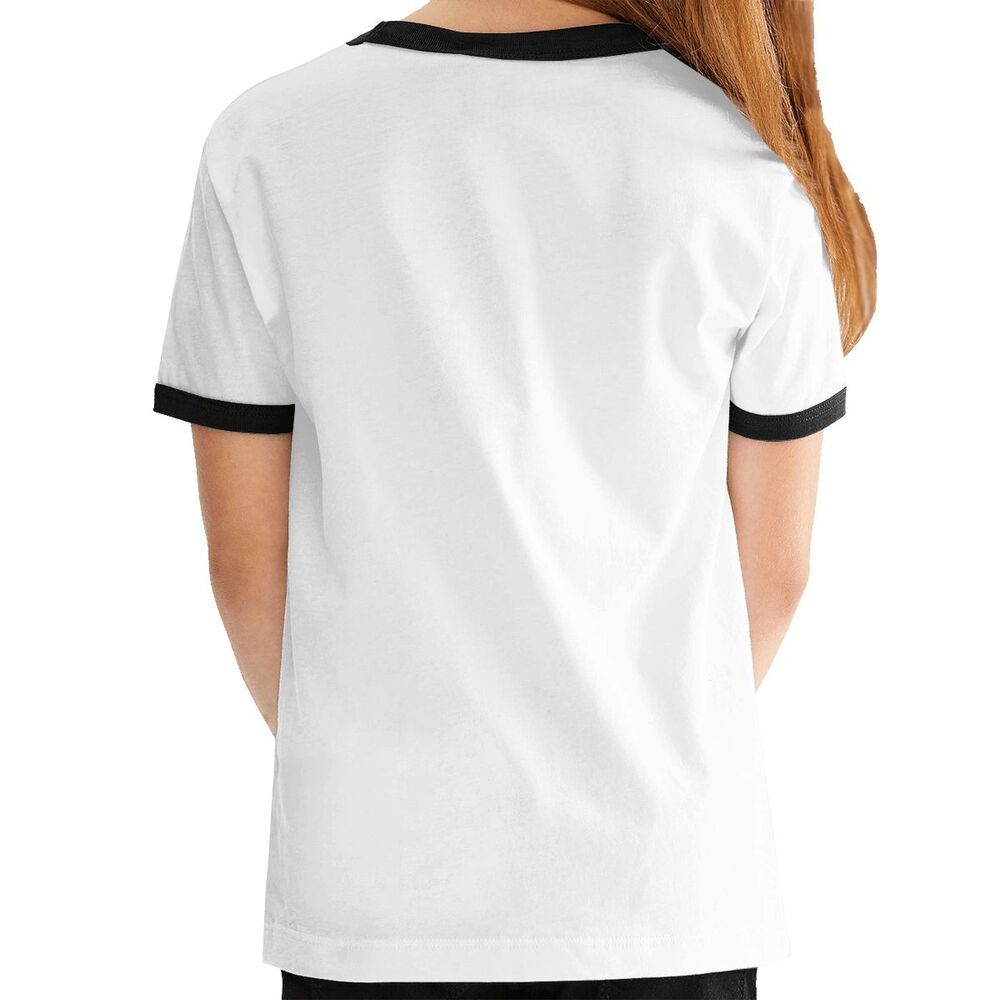 Loose Youth Contrast Short Sleeve T-Shirt